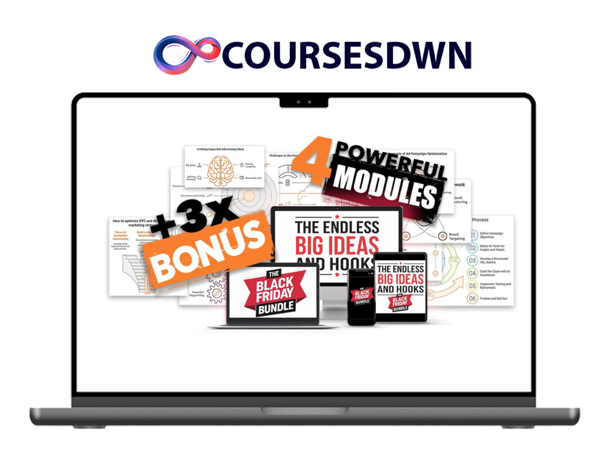 Stefan Georgi – The Endless Big Ideas and Hooks Black Friday Bundle