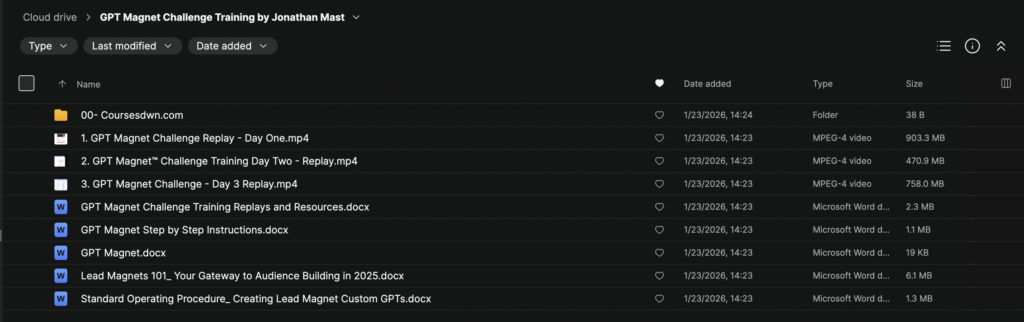 Jonathan Mast – GPT Magnet Challenge Training