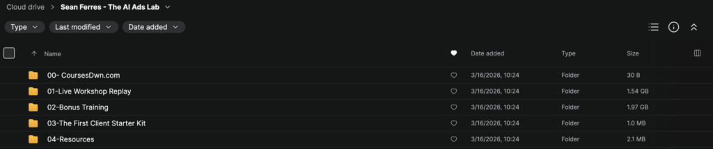 Sean Ferres – The AI Ads Lab