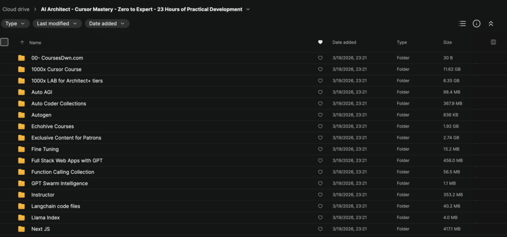 AI Architect – Cursor Mastery – Zero to Expert – 23 Hours of Practical Development