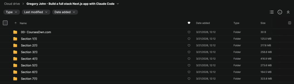 Gregory John – Build a full stack Next.js app with Claude Code 