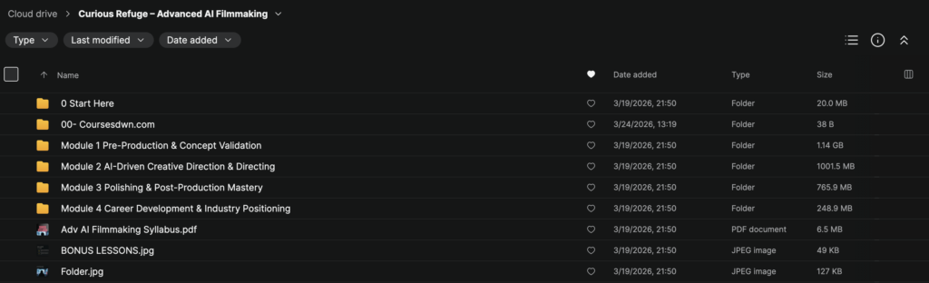 Curious Refuge – Advanced AI Filmmaking