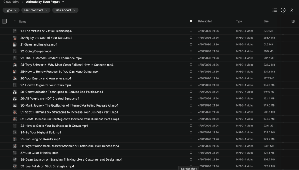 Eben Pagan – Altitude