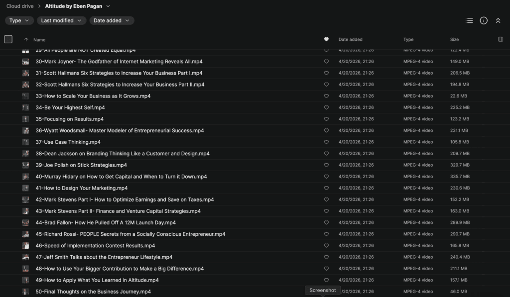 Eben Pagan – Altitude