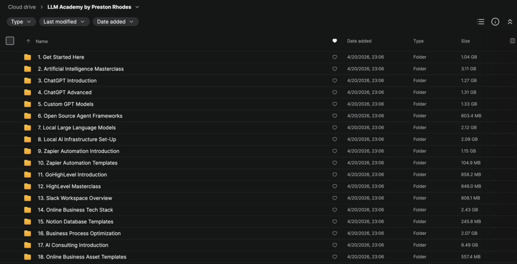 Preston Rhodes – LLM Academy